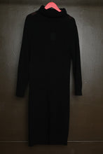 Load image into Gallery viewer, Black Angora Sweater Dress
